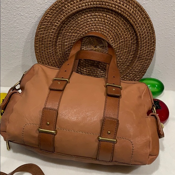 Fossil Mason Satchel Russet Brown - Picture 6 of 13